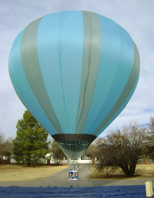 R/C hot-air balloon