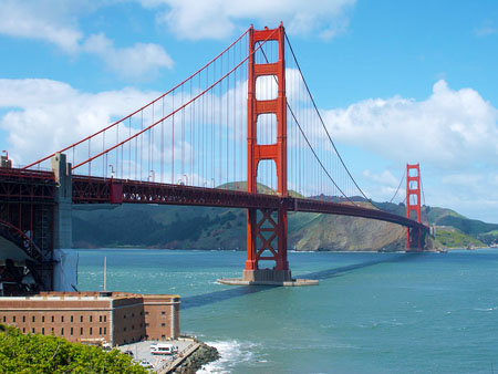 Golden gate Bridge, San Francisco - public domain image
