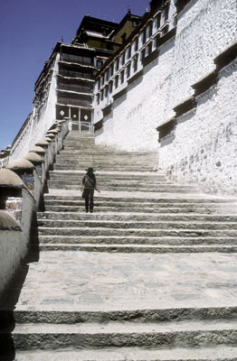 Potala steps